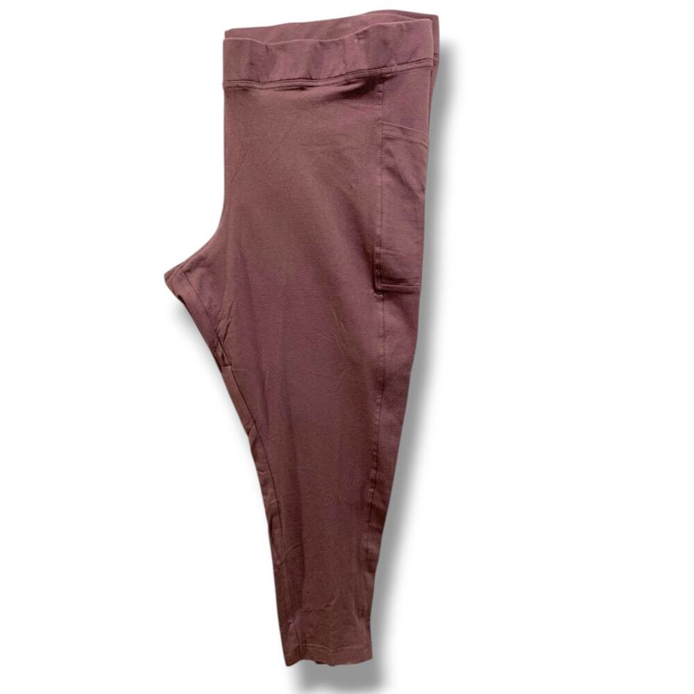 3X Old Navy New Womens Plus Size Legging Pockets Soft Knit Crop